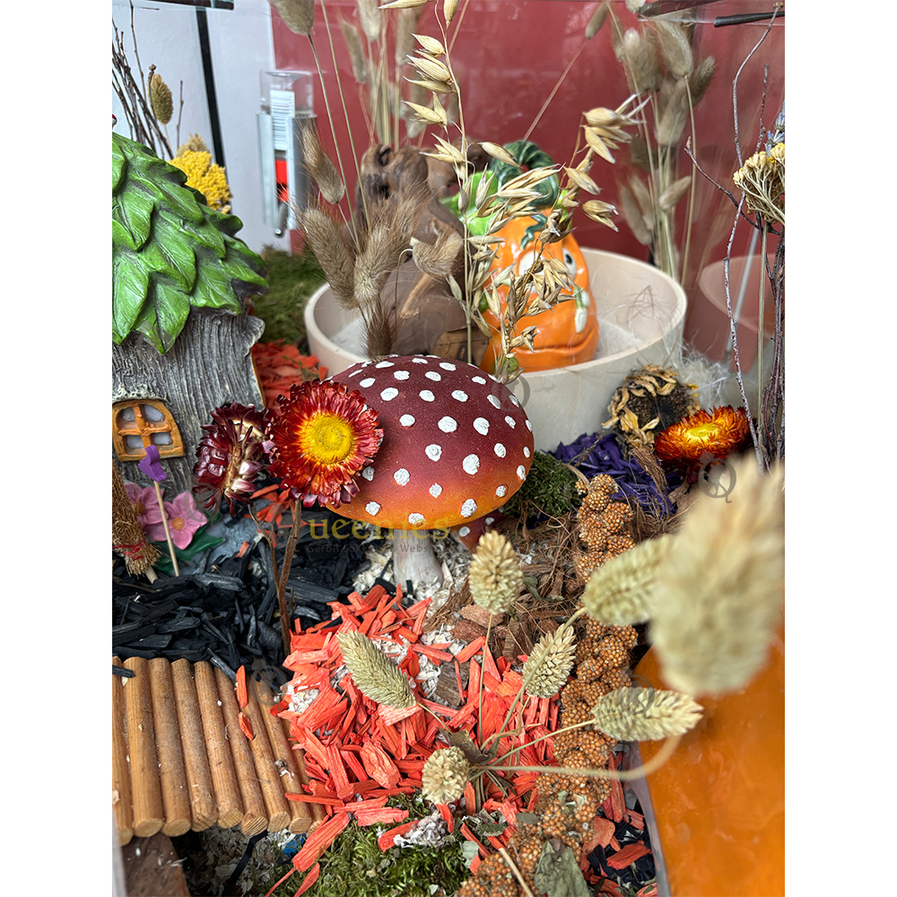 Hamsterscape gevuld met Herfst decoratie