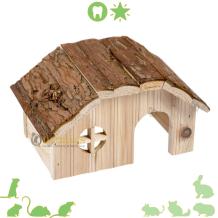 Roborovski Huisje – Knaagdieren huisje met Schors dak