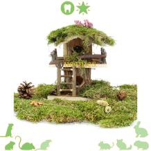 Boomhut 22 cm voor hamsterscaping