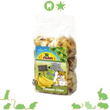 Bananen chips voor Knaagdieren