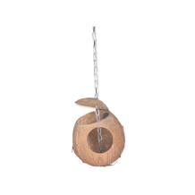 Kokosnoot hooi bal met ketting