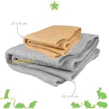 Mini Hemp Soft matras 20x40 cm ( plateau vulling )