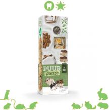 PUUR Pauze sticks Amandel & Pinda 110 gr