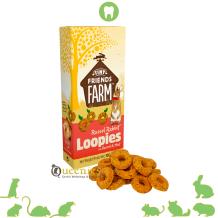 Tiny Friends Russel Rabbit Loopies 100 gram – Lekker Tussendoortje voor Konijnen en Knaagdieren