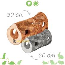 Tunnel van hout voor knaagdier 30 cm